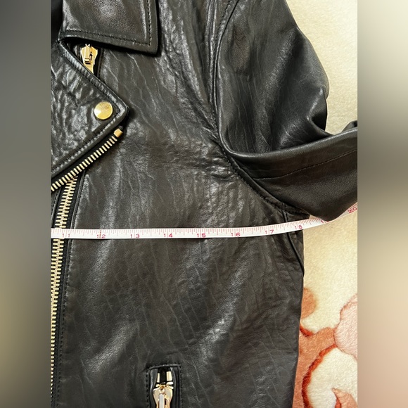 Like new Balmain Leather Biker Jacket - Picture 9 of 11